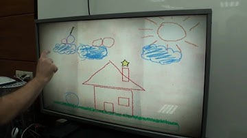 Albatron Optical Multi-Touch Technology demonstration