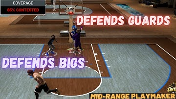 MID RANGE PLAYMAKER STOPS GUARDS and BIGS in 3V3 STAGE NBA 2K21!