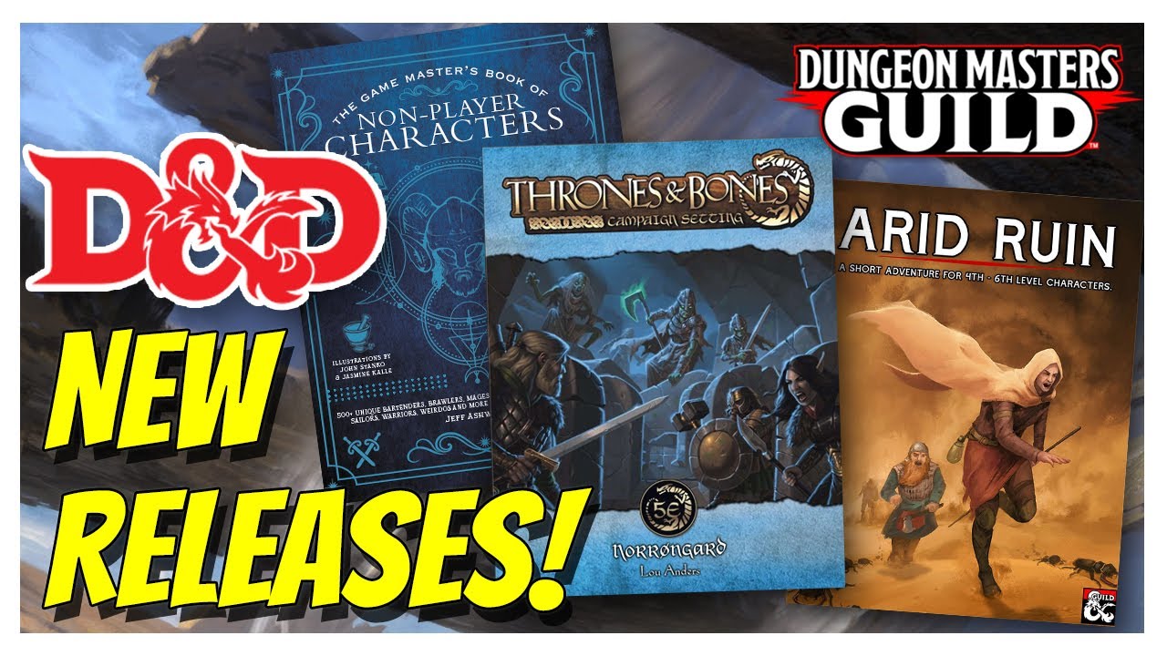 D&D New Releases ep. 20 Sep 1016, 2021 Dungeons & Dragons DM's Guild