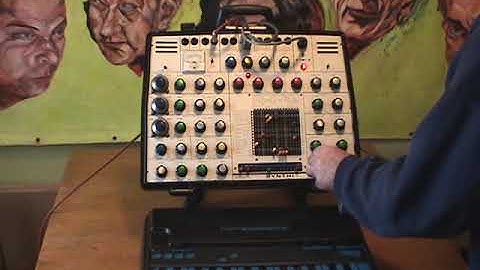 EMS Synthi AKS sequence 4 by Stomachlining