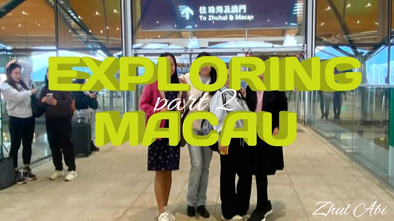 Macau tour part 2 #exploremore #travel #trendingvideo #ZhulAbi #viralvideo #travelvlog #ytviral #fyp