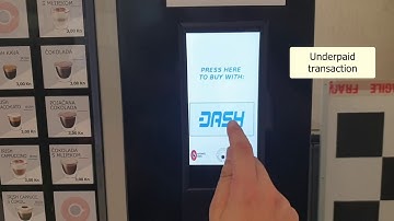 Dash Vending Machine preliminary video