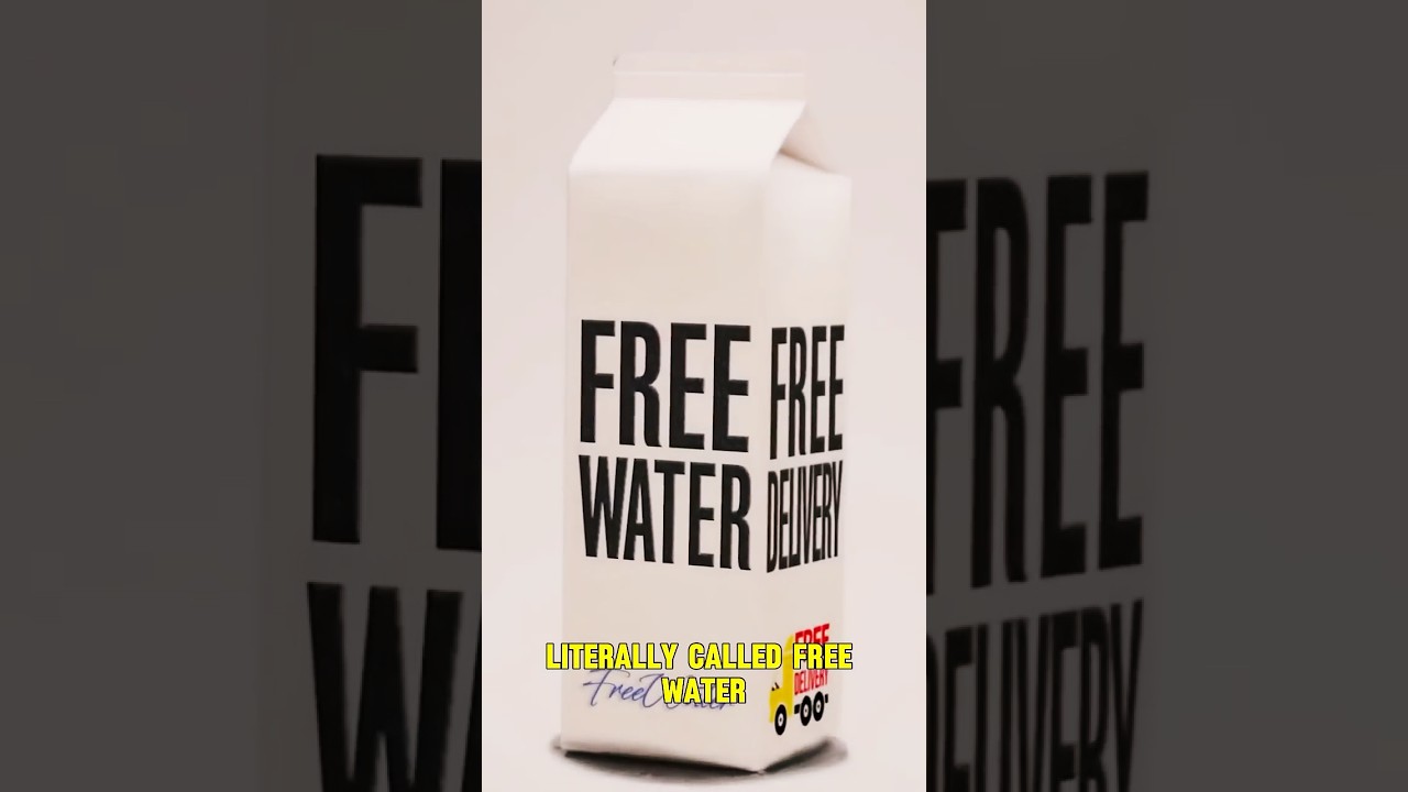 They Sell Free Bottled Water