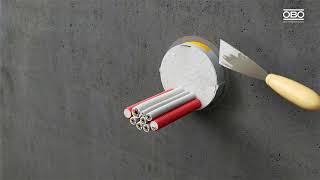 Mounting Of Pyrocomb Intube Obo Bettermann