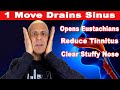 1 Move DRAINS SINUS...Opens Eustachian Tubes, Reduce Tinnitus, Clear Stuffy Nose | Dr. Mandell