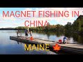 Magnet Fishing in China, Maine