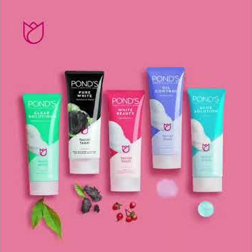 Ponds facial foam video