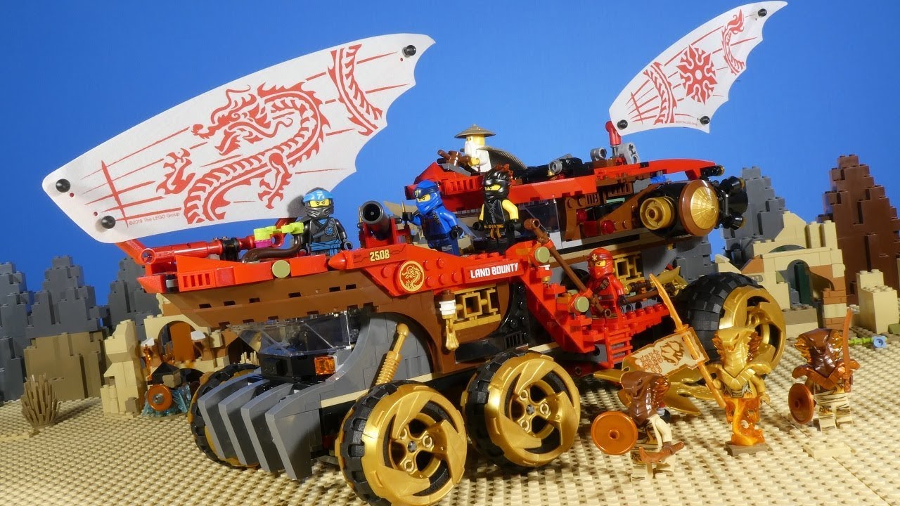 lego ninjago land bounty set