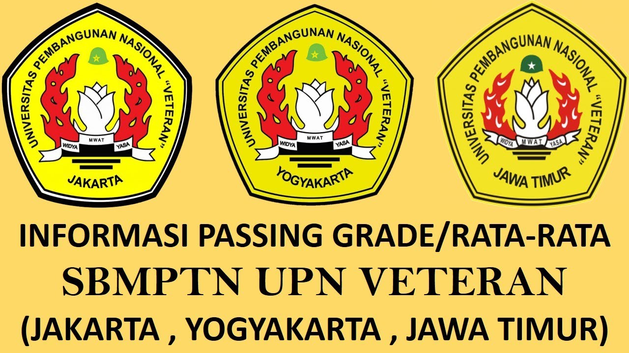 Passing Grade SBMPTN 2020 UPN Veteran (Jakarta