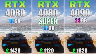 RTX 4080 Vs. RTX 4080 Super Vs. RTX 4090 |  4K  | Ultra Settings | Test In 14 Games!