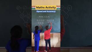 Maths Activity (Speed and Accuracy) | Innovative Ideas |Maths #maths #education #challenge #addition