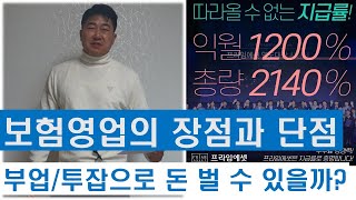 보험영업의 장점과 단점..부업/투잡으로 돈 벌 수 있을까?