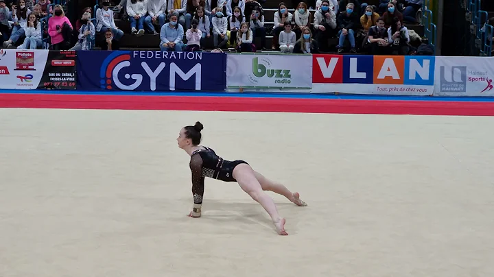 Amy Jorgensen (Canada) - Floor - Top Gym Charleroi...
