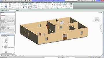 Revit Architecture Tutorial for Beginners - Roof Creation by using Extrusion