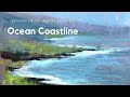 Painting a Beach Coastline - Pastel Timelapse with Bethany Fields