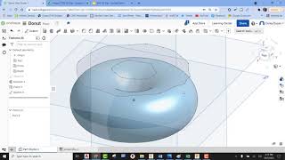 Onshape Professional Development-Donut Video Tutorial