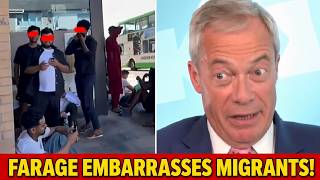 Nigel Farage Shares Bizarre Video Quizzing Asylum Seekers!