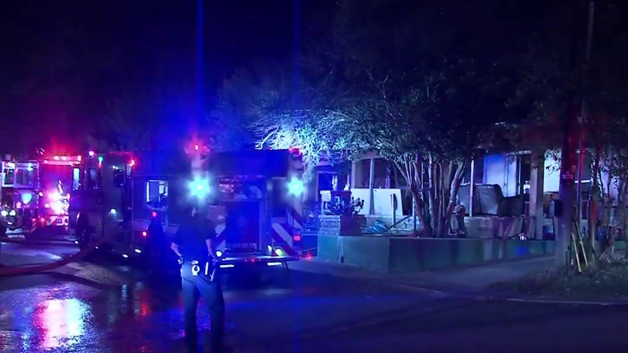 Fire damages home under construction on East Side - YouTube