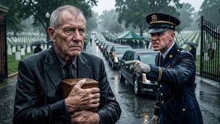 Guards Refused the Old Man at the General’s Funeral — Until a 4 Star General Halted Everything