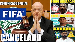 FIFA CANCELA PUNIÇÃO SEVERA! HELINHO PEDIU LIBERAÇÃO DO TOLUCA! ANÚNCIO OFICIAL! ZAGUEIRO BARRADO