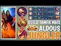 BUILD ALDOUS JUNGLE TAMPA MATI !! ALDOUS BUILD TOP GLOBAL !! MOBILE LEGENDS
