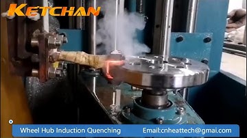 Wheel Hub Automatic Ultra High Frequency Induction Quenching Hardening Machine Tool System Equipment