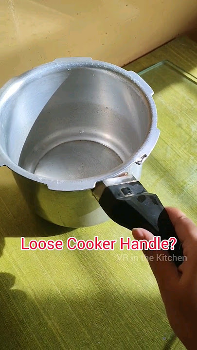 Fixing Cooker Handle Permanently at home #pressurecooker #shorts