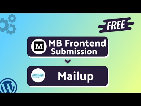 Integrating MB Frontend Submission with Mailup | Step-by-Step Tutorial | Bit Integrations