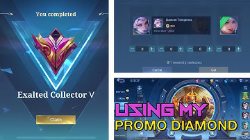 Getting 84,000 Points in Collection System for Free Skins! with Promo Diamond? Legend Skin!?