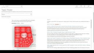 Academic OneFile (Gale)'s Visualization Tool