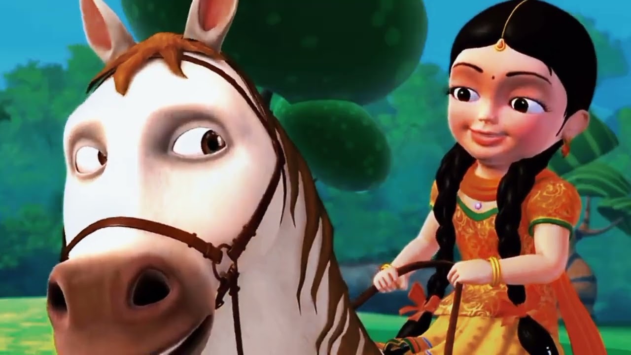 Chal Chal Gurram | Telugu Rhymes for children