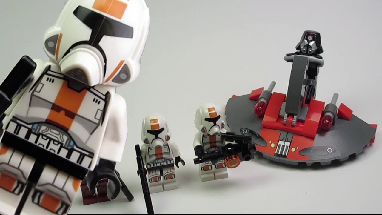Lego Star Wars 75001 - Republic vs. Sith Troopers Troopers Battle Pack ...