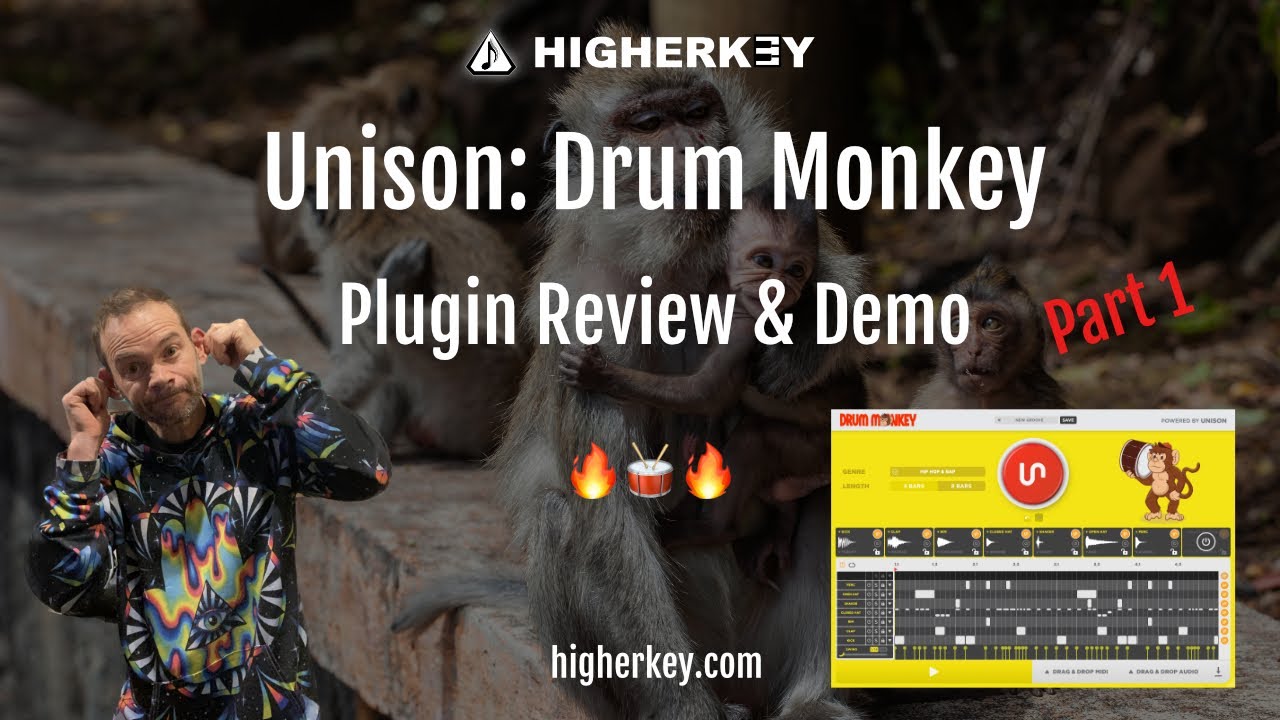 Unison Drum Monkey - Review and Demo - Part 1 - YouTube