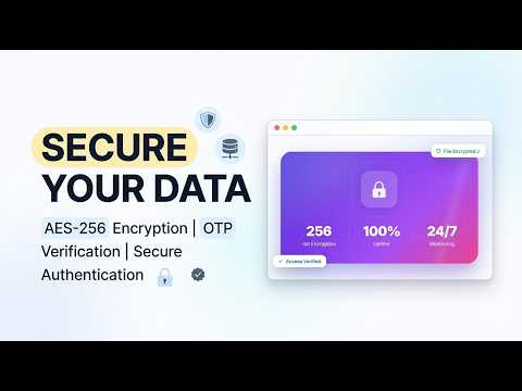 We Built a File Encryption Portal That Even the Server Can't Hack | AES-256 + Web Crypto API