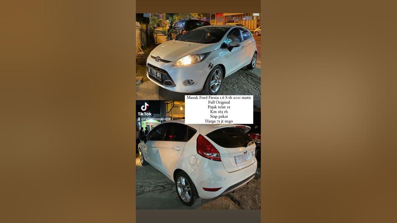 FORD FIESTA 1.6S TH 2011AT HANYA 75JT NEGO SIAP PAKAI MANTAP