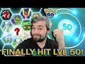 I FINALLY HIT LVL 50 IN POKEMON GO! SHINY SNORLAX HUNTING! (Pokemon GO)