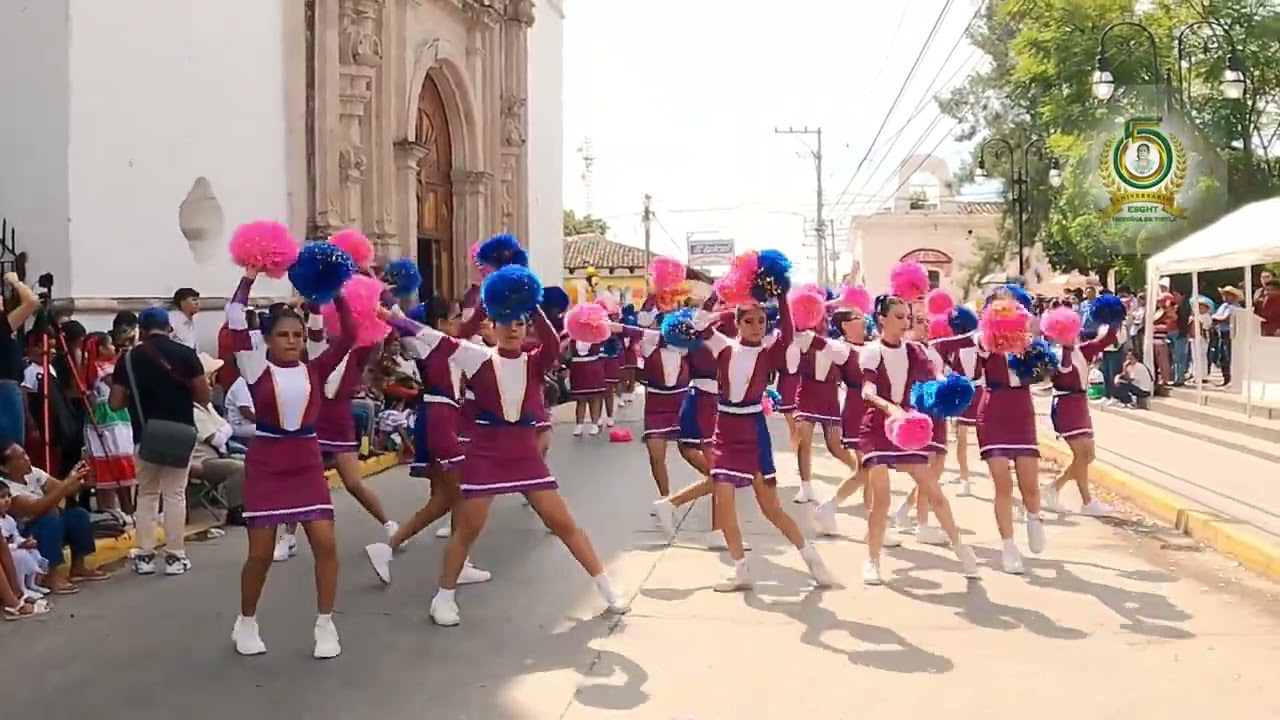 desfile 20 de noviembre ESCUELA SECUNDARIA HEROINA DE TIXTLA