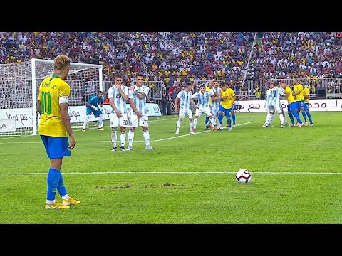 Neymar vs Argentina HD 1080i | English Commentary (16/10/2018) By Matan JR