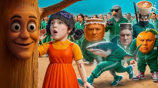 Italian Brainrot In New Squid Game 3 In Real Life Who Will Be Winner Cappuccino Ballerina Or...?