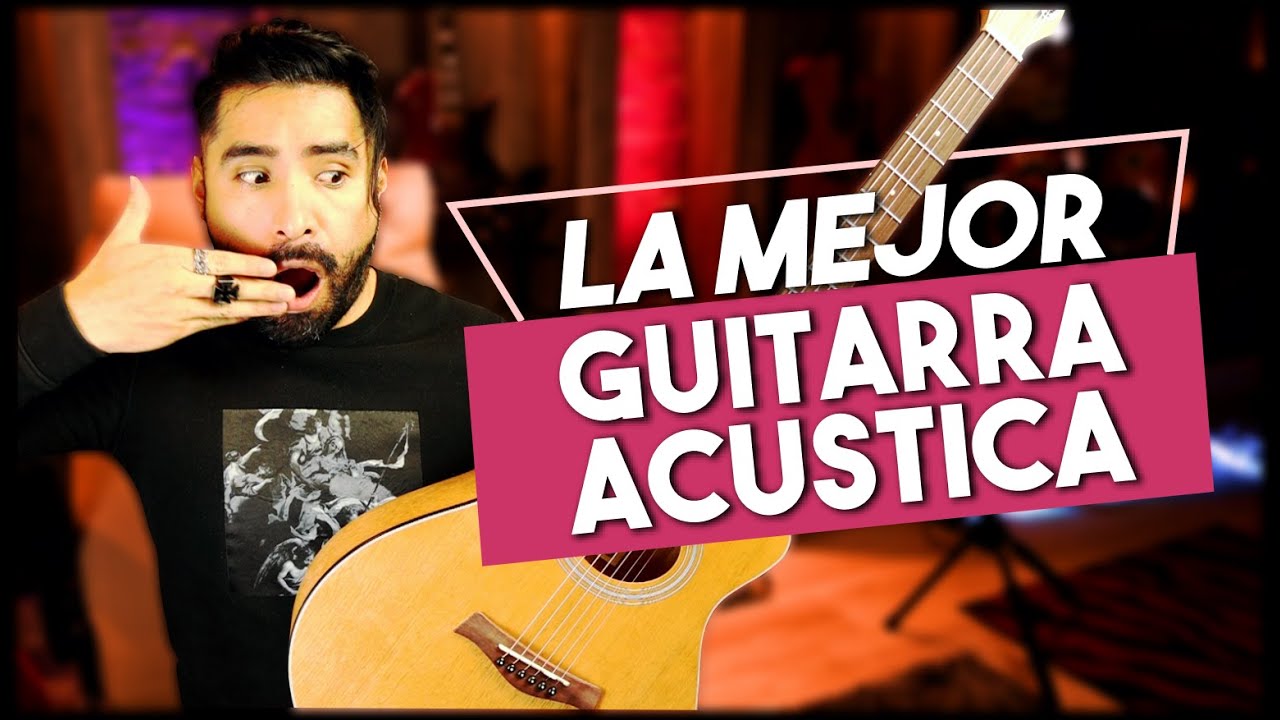 LA MEJOR GUITARRA ACUSTICA PARA PRINCIPIANTES | TU PRIMER GUITARRA |  Christianvib - YouTube