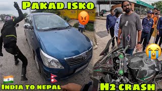 NEPAL??Ride par Ninja H2 Crash ? gadi wale se hua tagda jhagda ? Ep. 02