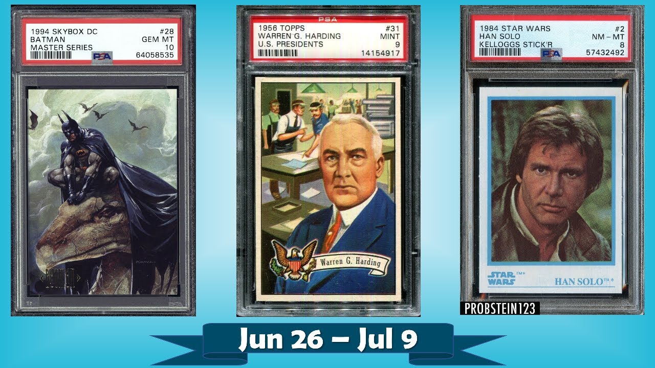 TOP 10 Highest Selling Vintage "NonSports" Trading Cards on eBay Jun