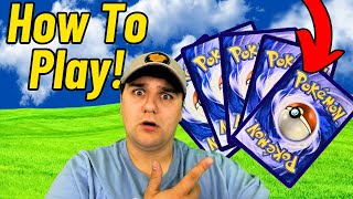 Pokémon TCG for Beginners | Learn to Play in 5 Minutes!