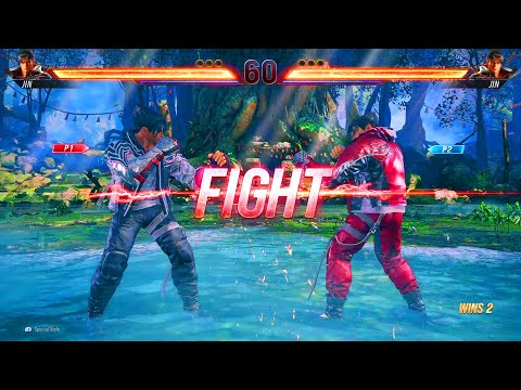 2 Brothers Fighting Kingconnell Red Vs SwipeGuy White Jin Vs Jin Tekken 8 Demo 
