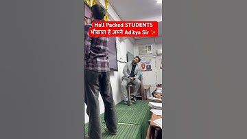 Aditya Sir की क्लास में इतने बच्चे 😱😱 #adityaranjansir #motivation #trending #upsc #ssc #viral