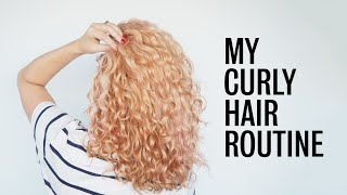 My current curly hair routine - Hair Romance