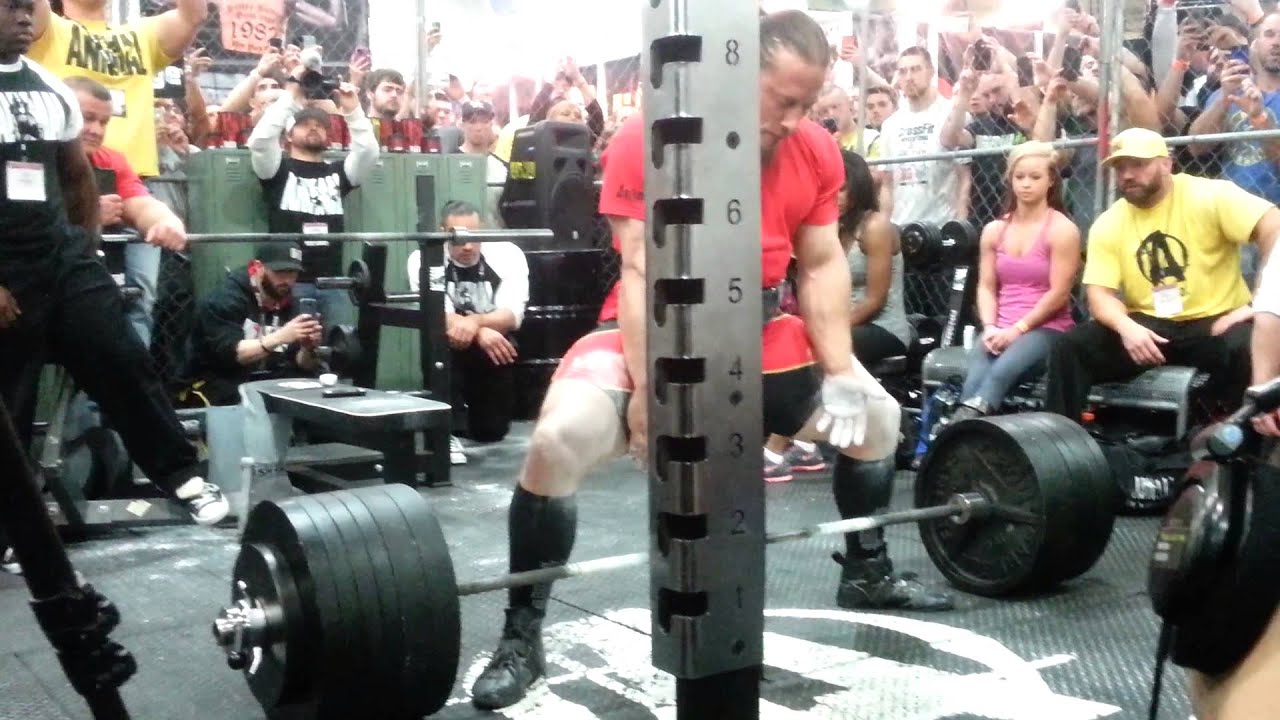 Animal Cage 2014 DAN GREEN 865lb DEADLIFT YouTube