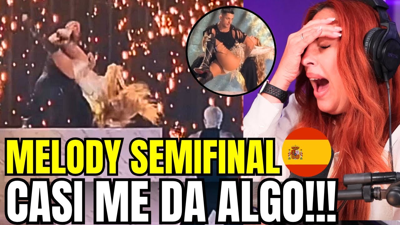 MELODY casi SE DEJA EL CUERPO en la SEMI FINAL 1 JURY SHOW | Vocal coach REACTION & ANALYSIS