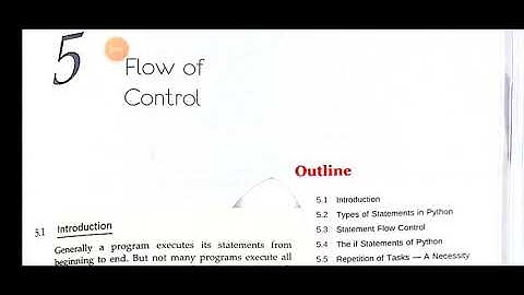 Flow of control lecture 1 by Dr Surya Pratap Singh