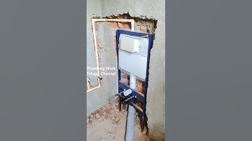 Jaquar Concealed Cistern Installation || Flush Tank   || How to install Jaquar Cistern #shorts